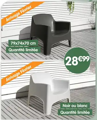 b&m fauteuil confort IBIZA offre