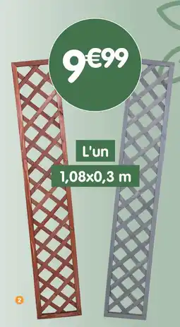 b&m Treillis en bois offre