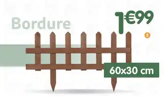 b&m Bordure de jardin offre