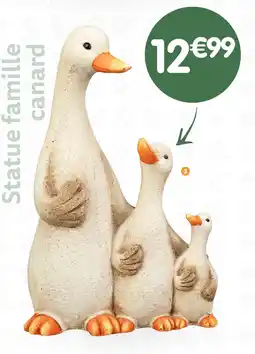 b&m Statue famille canard offre