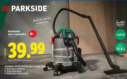 Lidl PARKSIDE Aspirateur eau et poussière offre