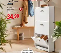 Lidl Livarno Home Meuble à chaussures offre