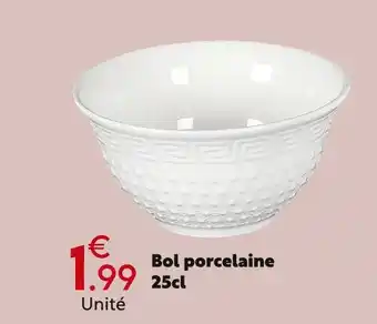 Maxi Bazar Bol porcelaine offre