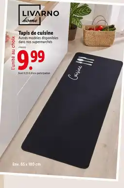 Lidl LIVARNO home Tapis de cuisine offre