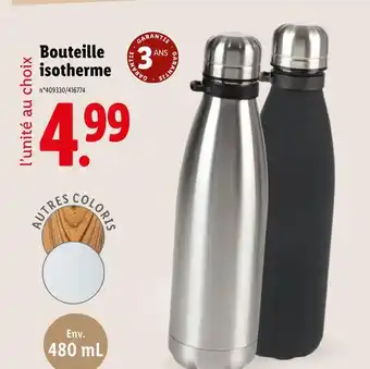 Lidl Bouteille isotherme offre