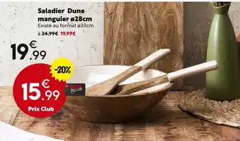 Maxi Bazar Saladier Dune manguier ø28cm offre