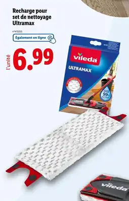 Lidl Vileda Recharge pour set de nettoyage Ultramax offre
