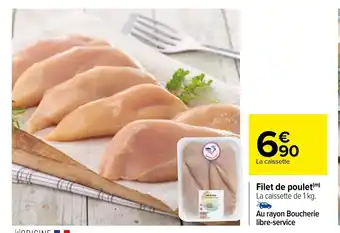 Carrefour Filet De Poulet offre