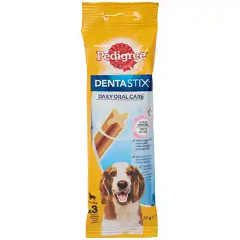 Action Bâtonnets à mâcher Pedigree Dentastix offre