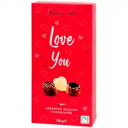 Action Chocolats Pralin Art Saint-Valentin offre