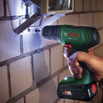 Brico Dépôt Perceuse visseuse easydrill 18 v + 1 batterie 2 ah offre