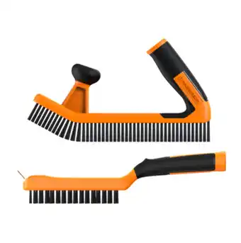 Brico Dépôt Lot de 2 brosses métalliques offre