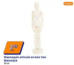 Action Mannequin articulé en bois Van Bleiswijck offre