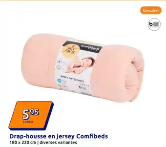 Action Drap-housse en jersey Comfibeds offre