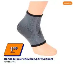 Action Bandage pour cheville Sport Support offre