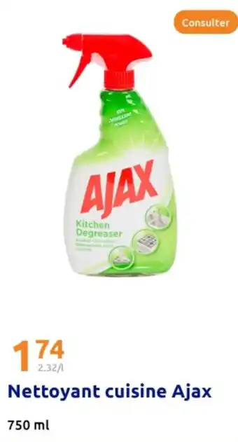 Action AJAX Nettoyant cuisine offre