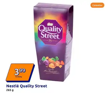 Action QUALITY STREET Nestlé offre