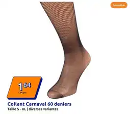 Action Collant Carnaval 60 deniers offre