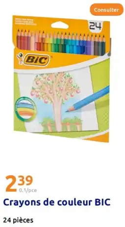 Action BIC Crayons de couleur offre