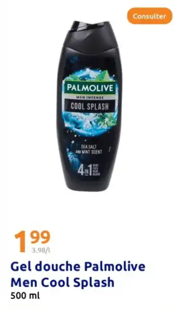 Action PALMOLIVE Gel douche Men Cool Splash offre