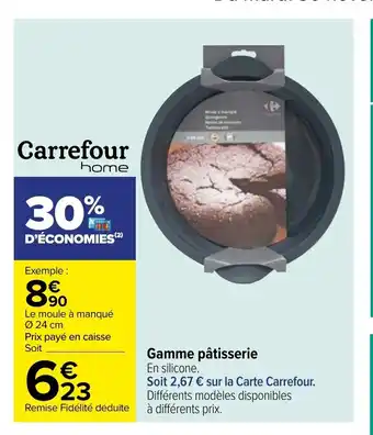 Carrefour Gamme Patisserie offre