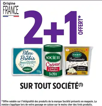 Intermarché SOCIÉTÉ Sur tout offre