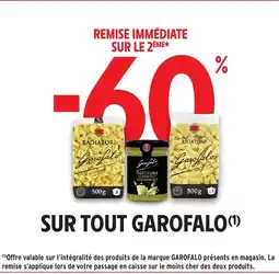 Intermarché GAROFALO Sur tout offre