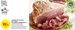 Intermarché Jambon de bayonne igp 9 mois salaisons pyrénéennes offre