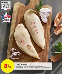 Intermarché Filet de poulet offre