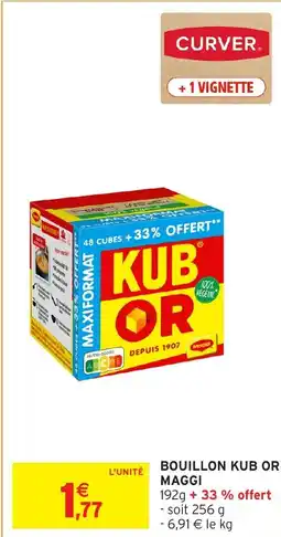 Intermarché MAGGI Bouillon kub or offre