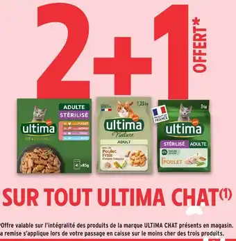 Intermarché ULTIMA CHAT Sur tout offre