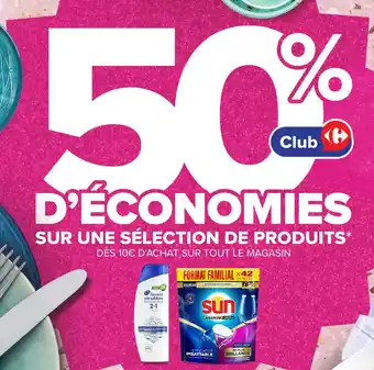 Carrefour Market SUN Sur tout le magasin offre