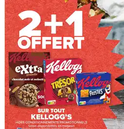 Carrefour Market KELLOGG'S Sur tout offre