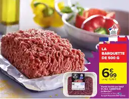 Carrefour Market LE MARCHE Viande hachée pur bœuf 5% M.G. CARREFOUR offre