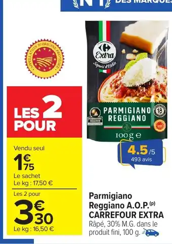 Carrefour Market CARREFOUR EXTRA Parmigiano Reggiano A.O.P. offre