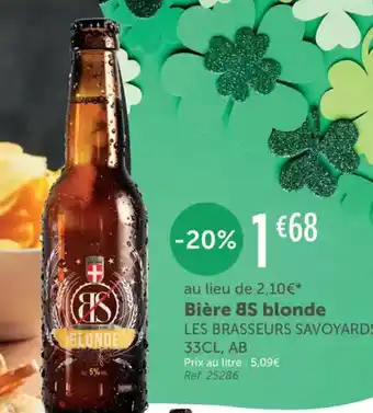 L'Eau Vive Bière ЯS blonde offre