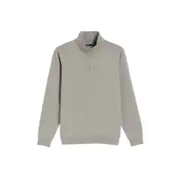 Carrefour TEX Sweat col zippé homme offre