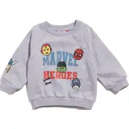 Carrefour MARVEL Sweat-shirt bébé offre