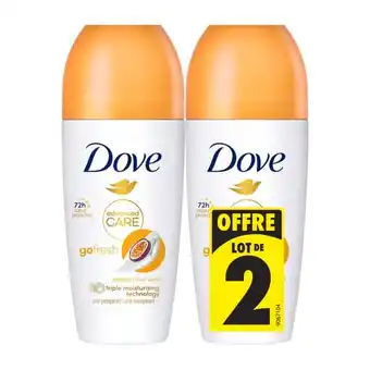 Carrefour DOVE ADVANCED CARE Déodorant à bille offre