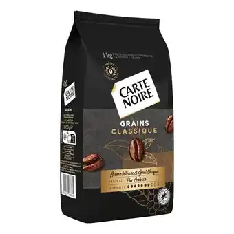 Carrefour CARTE NOIRE Café en grains offre