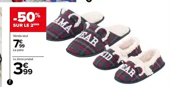 Carrefour Chausson Famille offre