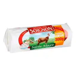 Carrefour SOIGNON Bûche de chèvre Sainte Maure Format Familial offre