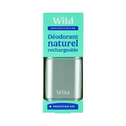 Carrefour WILD Déodorant Naturel Rechargeable offre