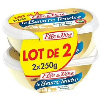 Carrefour ELLE & VIRE Le Beurre Tendre offre