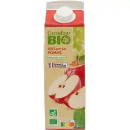 Carrefour CARREFOUR BIO Pur jus de fruits offre