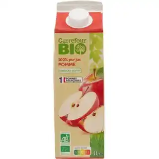 Carrefour CARREFOUR BIO Pur jus de fruits offre