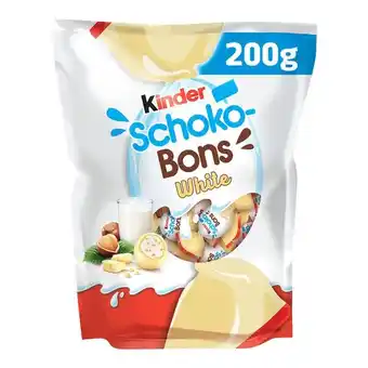 Carrefour KINDER Schokobons White offre