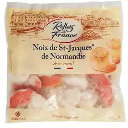 Carrefour REFLETS DE FRANCE Noix de St-Jacques de Normandie surgelées offre