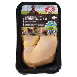 Carrefour FILIÈRE QUALITÉ CARREFOUR Cuisses de poulet fermier d'Auvergne offre