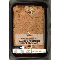 Carrefour Galette jambon emmental comté*LE GUEN*150 g offre